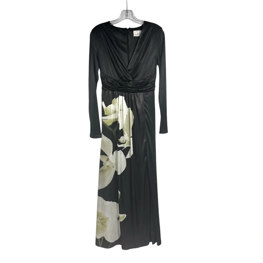 NEW Altuzurra Target 20 Years Collaboration Orchid Maxi Dress Size S Black Gown - Picture 4 of 8